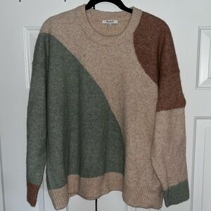 Madewell Colorblock Sweater Women’s 1X